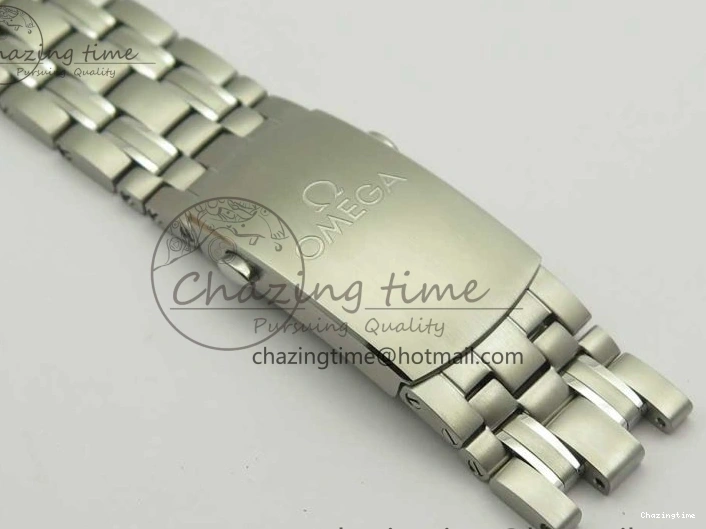 0206 Seamaster 300M Chronometer SS “007” Limited Edition OMF 1:1 Best Edition on SS Bracelet A2824 (Black Balance Wheel) V Seasonal 7952